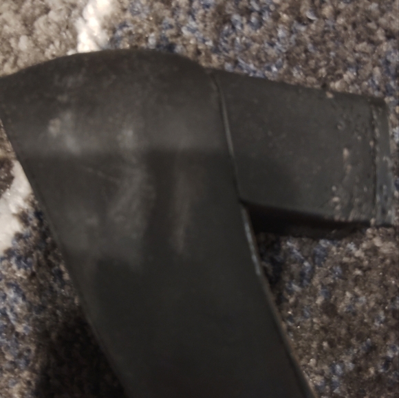 Ladies High Lights Brand Black Dress Shoes Size 6 - Picture 8 of 10